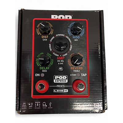 Used Line 6 POD EXPRESS Effect Processor