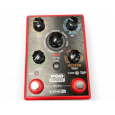 Used Line 6 POD EXPRESS Effect Processor