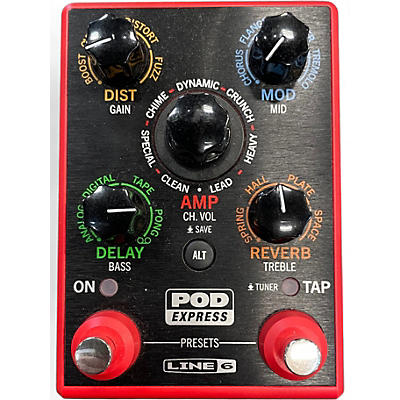 Used Line 6 POD EXPRESS Effect Processor