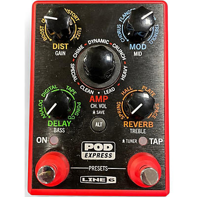 Used Line 6 POD EXPRESS Effect Processor