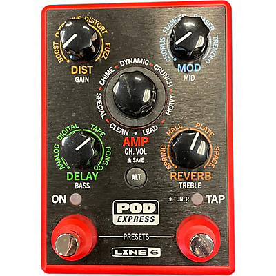 Used Line 6 POD EXPRESS Effect Processor