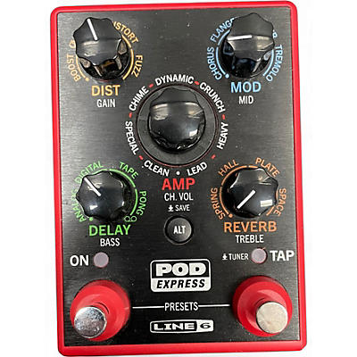 Used Line 6 POD EXPRESS Effect Processor