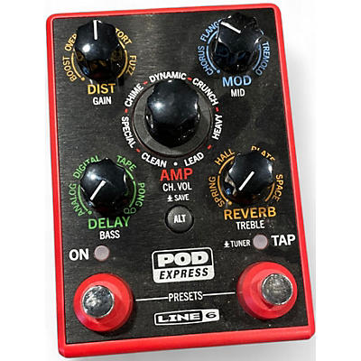Used Line 6 POD EXPRESS Effect Processor