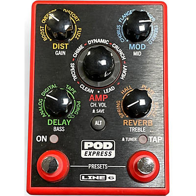Used Line 6 POD EXPRESS Effect Processor