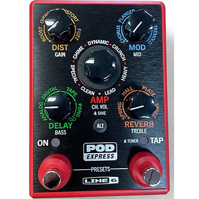 Used Line 6 POD EXPRESS Effect Processor