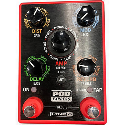 Used Line 6 POD EXPRESS Effect Processor