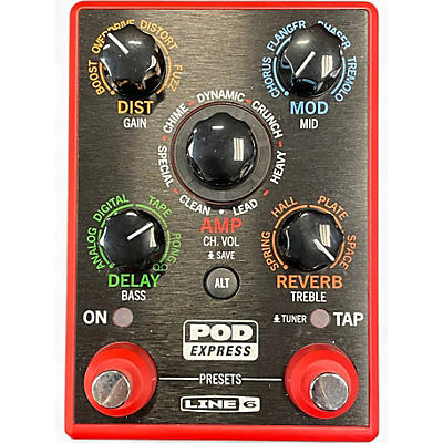 Used Line 6 POD EXPRESS Effect Processor