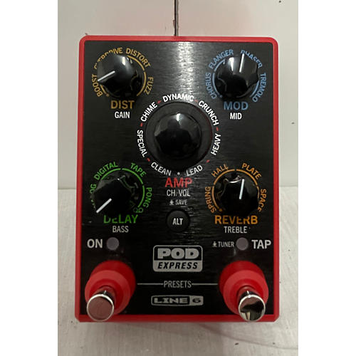 Line 6 Used Line 6 POD EXPRESS RED Effect Processor