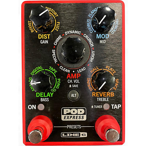 Used Line 6 POD Express 2024 Effect Processor