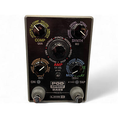 Used Line 6 POD Express BASS Effect Processor