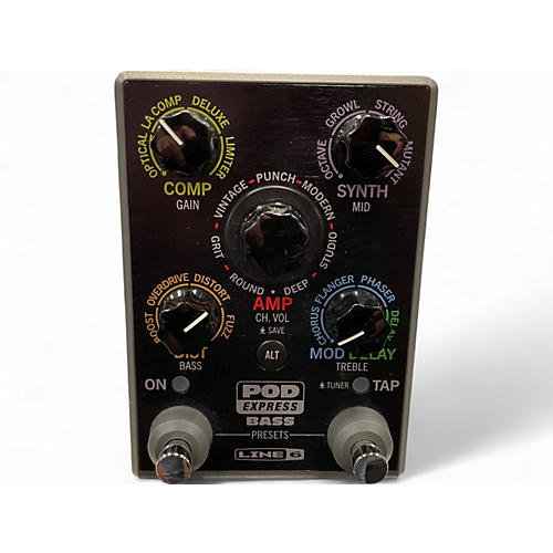 Used Line 6 POD Express BASS Effect Processor