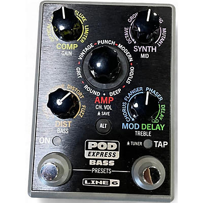 Used Line 6 POD Express BASS Effect Processor