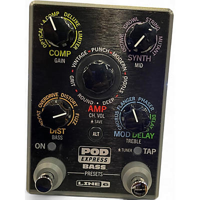 Used Line 6 POD Express Bass Effect Processor