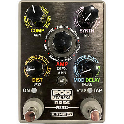 Used Line 6 POD Express Bass Effect Processor