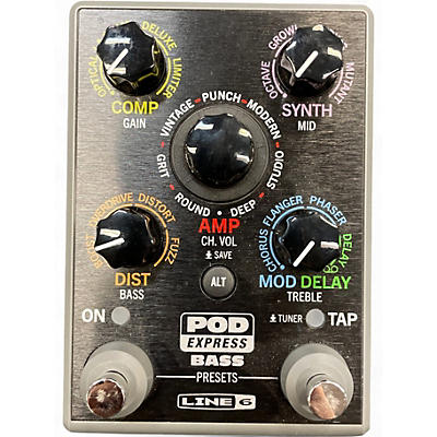 Used Line 6 POD Express Bass Effect Processor