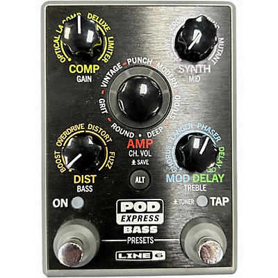 Used Line 6 POD Express Bass Effect Processor
