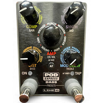 Used Line 6 POD Express Bass Effect Processor