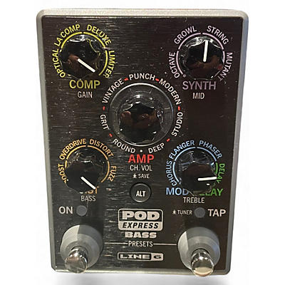Used Line 6 POD Express Bass Effect Processor