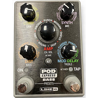 Used Line 6 POD Express Bass Effect Processor