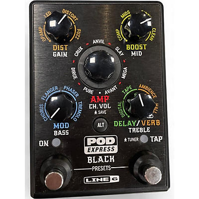 Used Line 6 POD Express Black Effect Processor