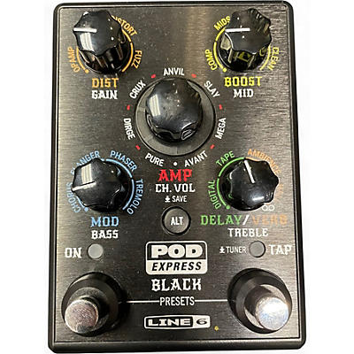 Used Line 6 POD Express Black Effect Processor