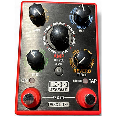 Used Line 6 POD Express Effect Pedal