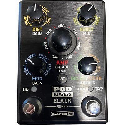 Used Line 6 POD Express Effect Processor Effect Pedal