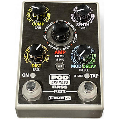 Used Line 6 POD Express Express Bass Effects Pedal Effect Processor
