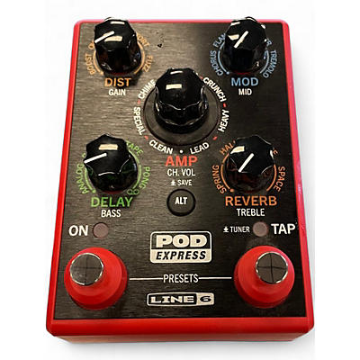 Used Line 6 POD Express Guitar Effect Processor