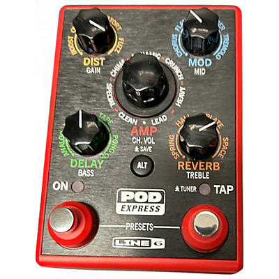 Used Line 6 POD express Effect Processor