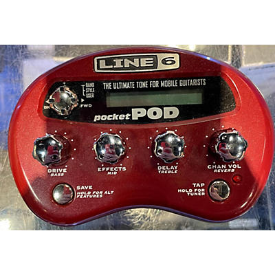 Line 6 Used Line 6 Pocket Pod Amp Modeler Effect Processor