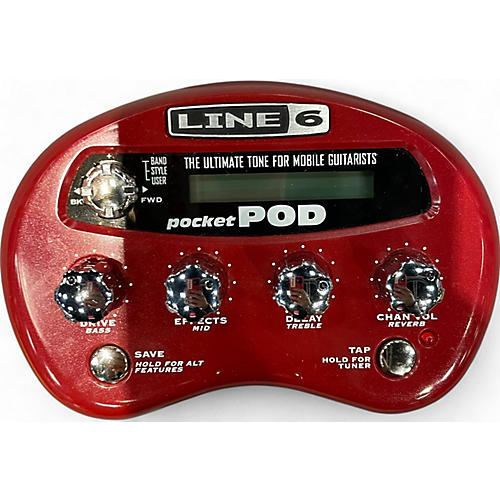 Line 6 Used Line 6 Pocket Pod Amp Modeler Effect Processor