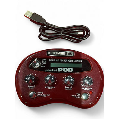 Used Line 6 Pocket Pod Amp Modeler Effect Processor