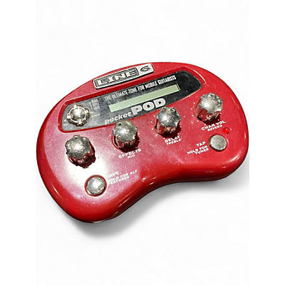 Used Line 6 Pocket Pod Amp Modeler Effect Processor