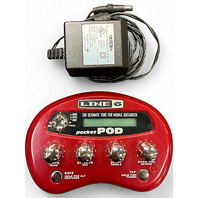 Used Line 6 Pocket Pod Amp Modeler Effect Processor