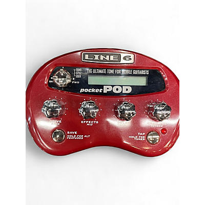 Used Line 6 Pocket Pod Amp Modeler Effect Processor