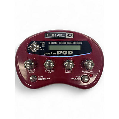 Used Line 6 Pocket Pod Amp Modeler Effect Processor