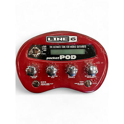 Used Line 6 Pocket Pod Amp Modeler Effect Processor