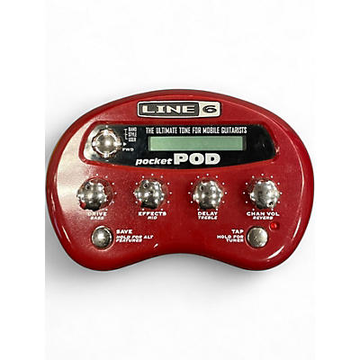 Used Line 6 Pocket Pod Amp Modeler Effect Processor