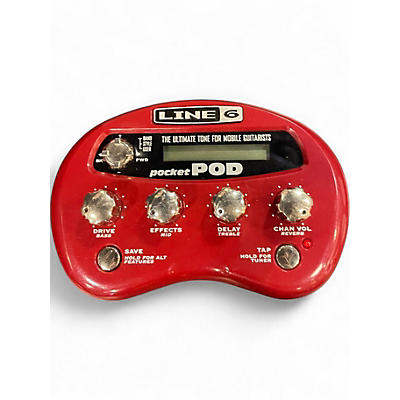Used Line 6 Pocket Pod Amp Modeler Effect Processor