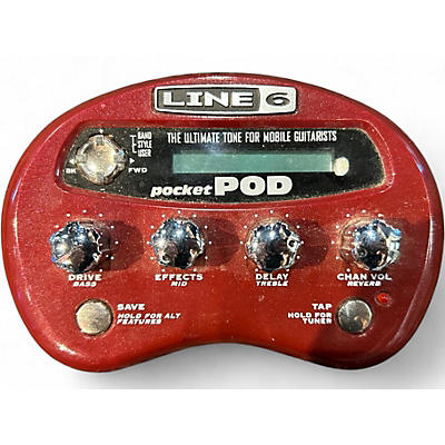Used Line 6 Pocket Pod Amp Modeler Effect Processor