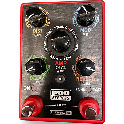 Used Line 6 Pocket Pod Express Amp Modeler Effect Processor