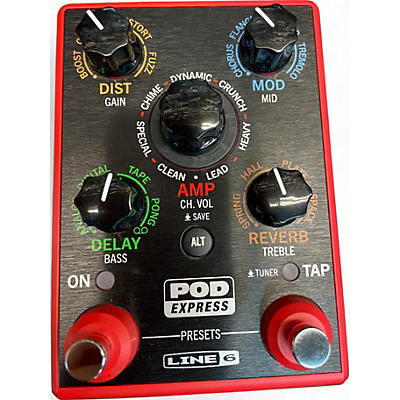 Used Line 6 Pocket Pod Express Amp Modeler Effect Processor
