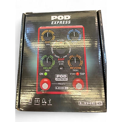 Used Line 6 Pocket Pod Express Amp Modeler Effect Processor