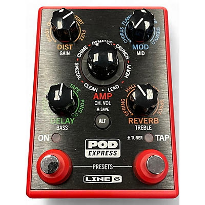 Used Line 6 Pocket Pod Express Amp Modeler Effect Processor