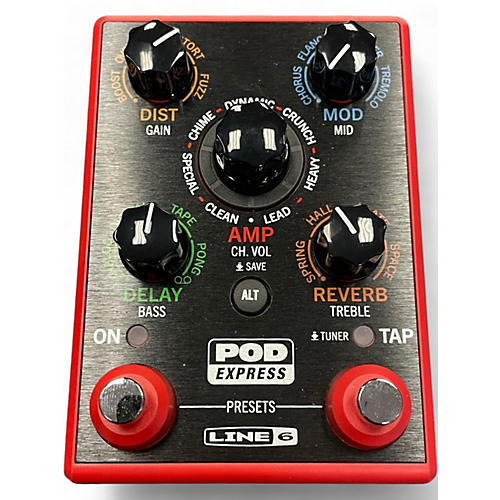 Used Line 6 Pocket Pod Express Amp Modeler Effect Processor