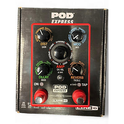 Used Line 6 Pocket Pod Express Amp Modeler Effect Processor