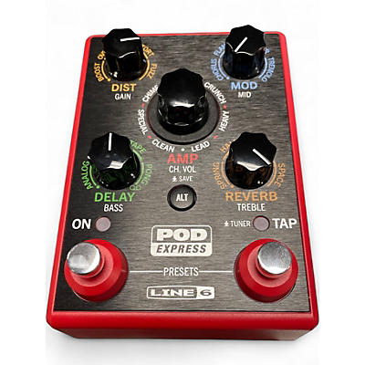 Used Line 6 Pocket Pod Express Amp Modeler Effect Processor
