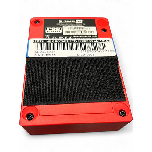 Used Line 6 Pocket Pod Express Amp Modeler Effect Processor