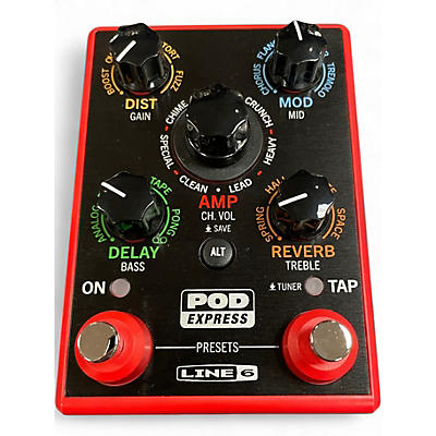 Used Line 6 Pocket Pod Express Amp Modeler Effect Processor